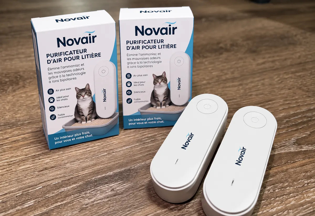 Appareils NOVAIR et leurs emballages