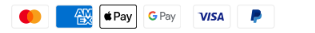 Moyens de paiement acceptés : Mastercard, American Express, Apple Pay, Google Pay, Visa, PayPal